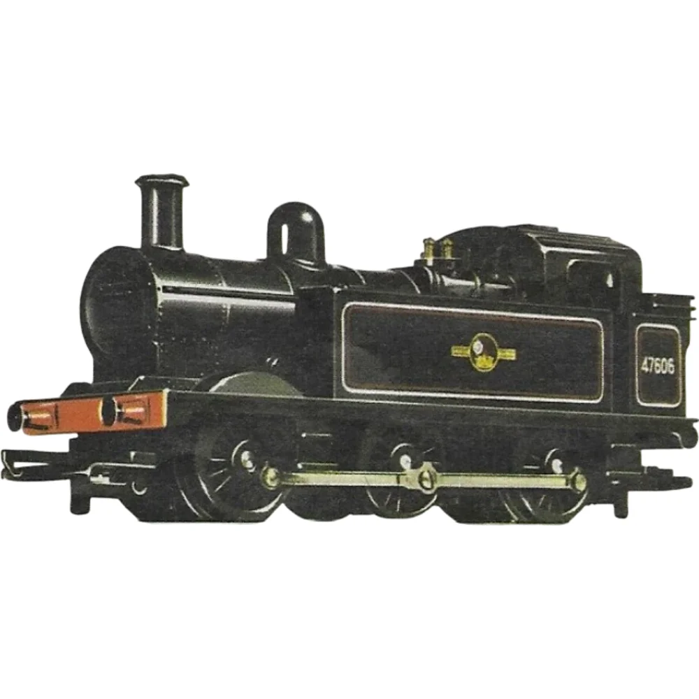 London, Midland & Scottish Railway Jinty, British Railways (Black) — Catalogue Scan by Tri-ang