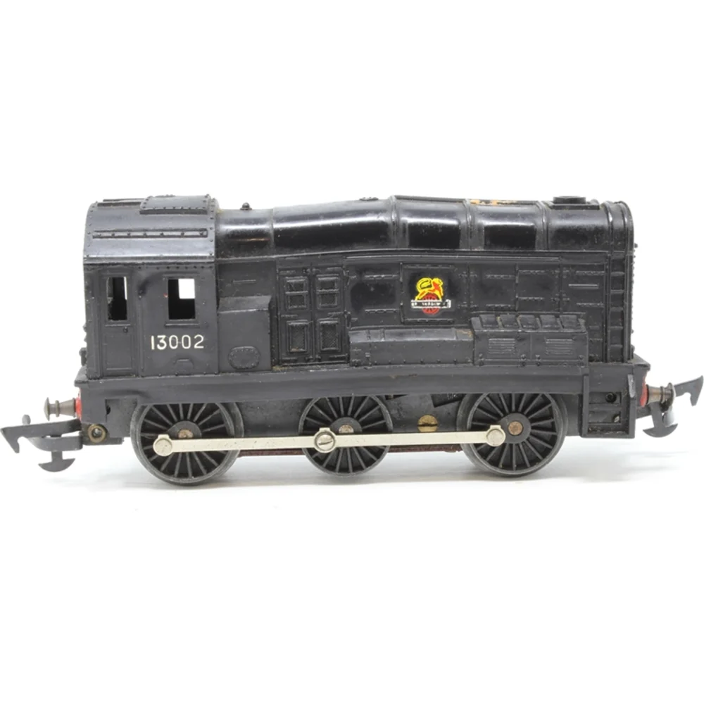 British Rail Class 08, British Railways (Black) — Side Elevation Right Direction by Tri-ang