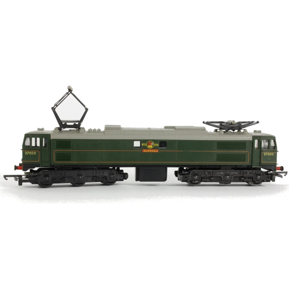 British Rail Class 77, British Railways (Green) — Side Elevation Left Direction by Tri-ang