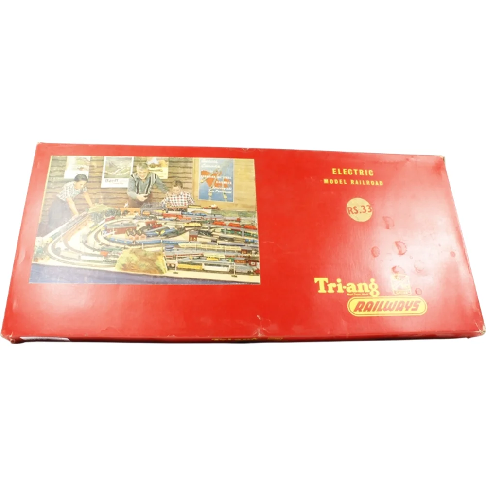 Transcontinental Express Passenger Train Set — Packaging Front by Tri-ang