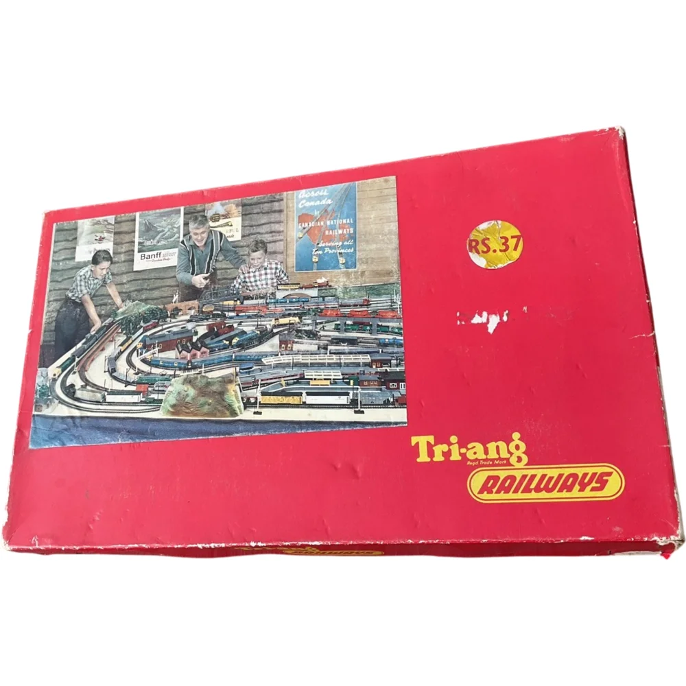 The Frontiersman Train Set — Packaging Front by Tri-ang