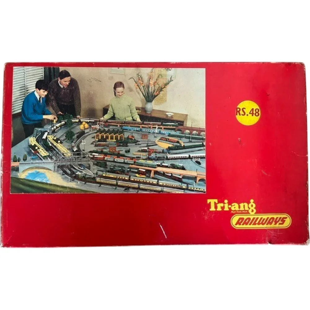 The Victorian Train Set — Packaging Front by Tri-ang